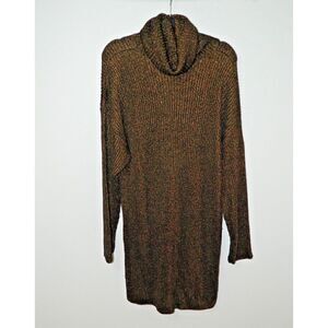 Joseph Tricot Dress Size Medium Vintage Bronze Sweater Turtleneck Miss Deanna‎